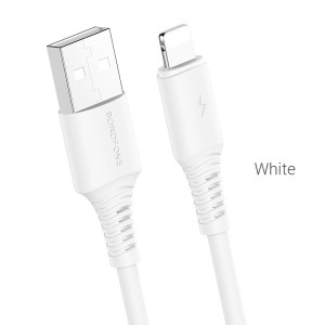 borofone-bx47-coolway-charging-data-cable-for-lightning-white