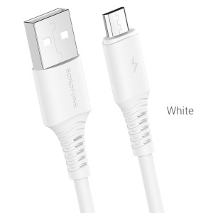 borofone-bx47-coolway-charging-data-cable-for-micro-usb-white
