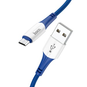 hoco-x70-ferry-charging-data-cable-usb-to-micro-usb-blue