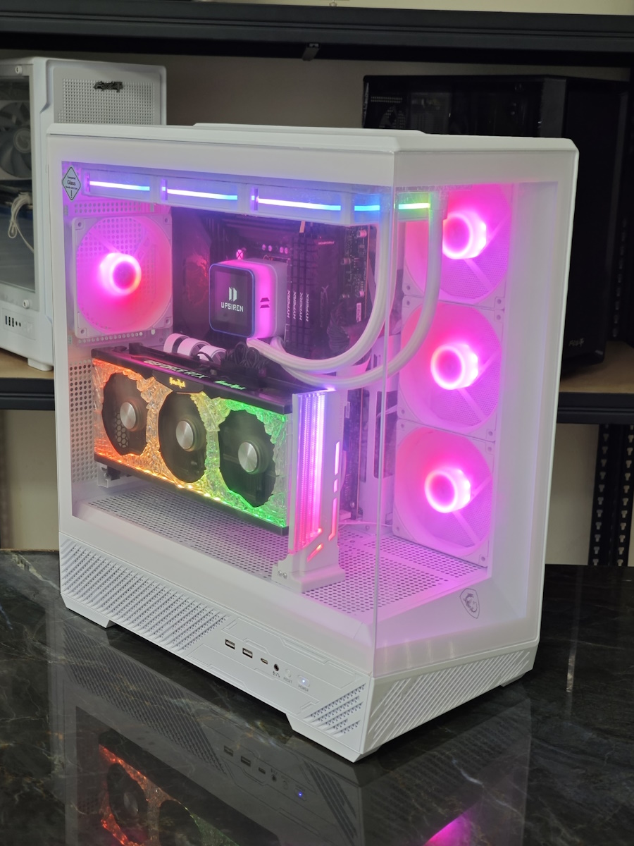 Игровой компьютер (i5-14400F, DDR4 16GB ,SSD 512GB, ATX 650W,RTX 5060 8GB)
