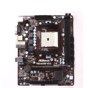 Free-shipping-Used-for-ASRock-FM2A55M-VG3-supports-FM2-CPU-disassemble-100-tested-good