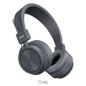 hoco-w25-promise-wireless-headphones-gray