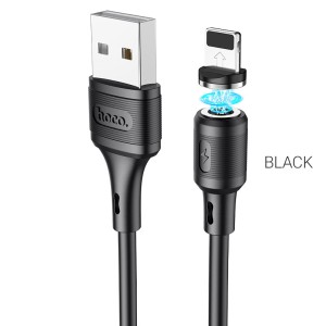hoco-x52-sereno-magnetic-charging-cable-for-lightning-black
