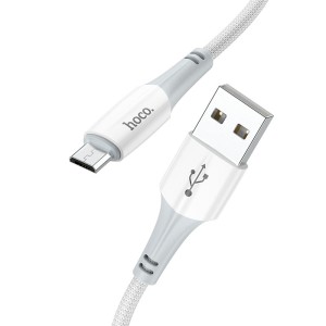 hoco-x70-ferry-charging-data-cable-usb-to-micro-usb-white